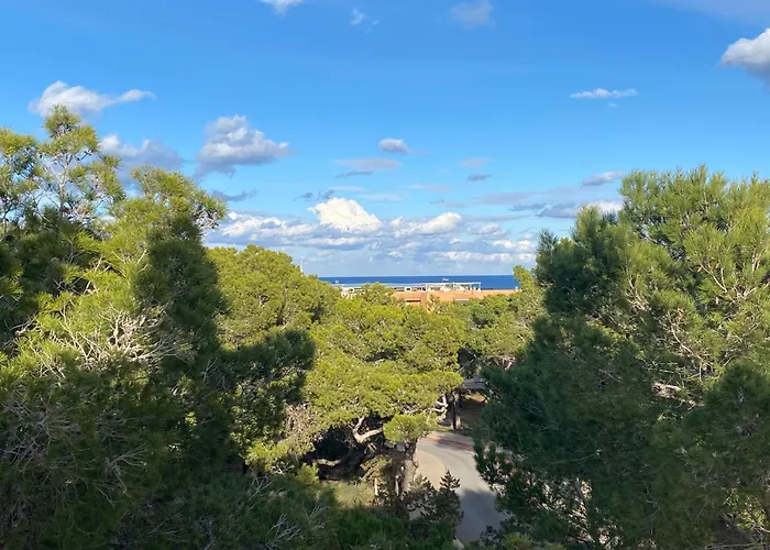 Appartement Nobe Es Pujols Proche Plage, Vue Mer